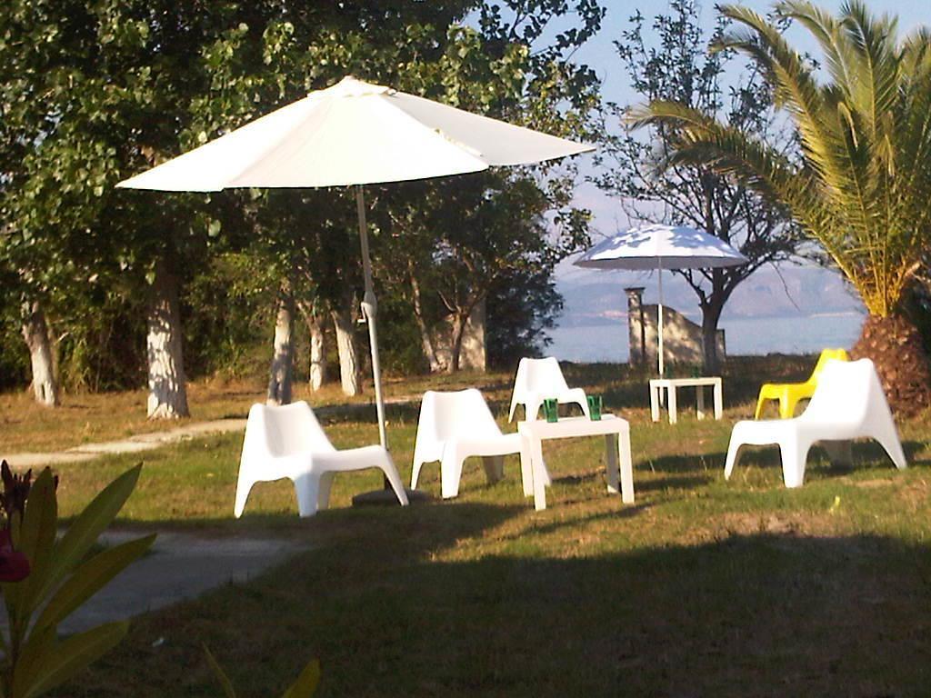 Virginia'S Beachfront Apartments Kávos Camera foto