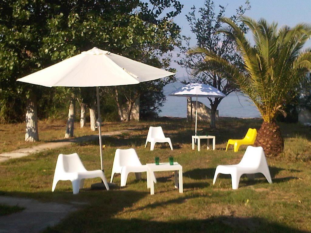 Virginia'S Beachfront Apartments Kávos Camera foto